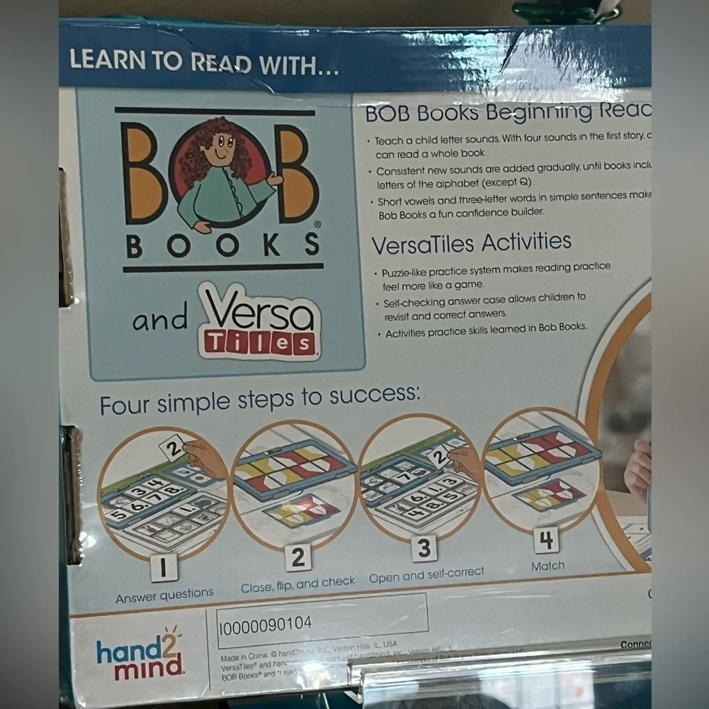 Bob Books and VersaTiles Beginning Readers Set, new!